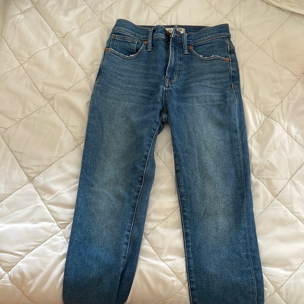 Madewell mid-rise skinny jeans